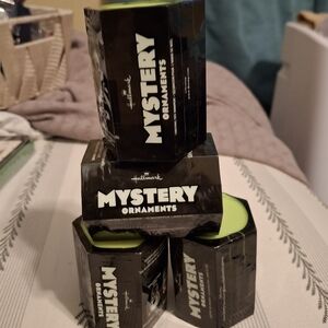 Hallmark The Nightmare Before Christmas Mystery Ornaments Lot Of 4
